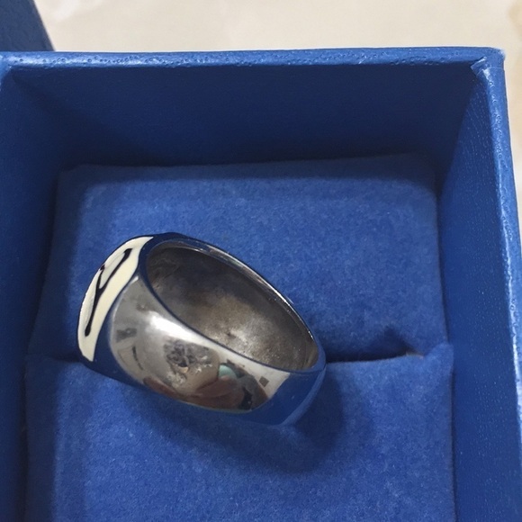 Vintage Enamel Tiger Print Statement Ring - Picture 8 of 9